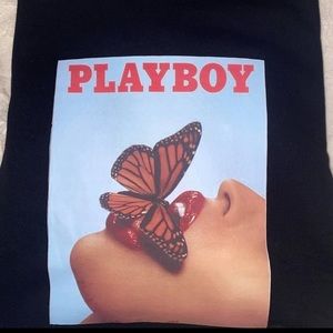 PlayBoy black crewneck